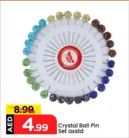 Mark & Save Crystal Ball Pin Set asstd offer