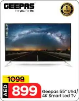 Mark & Save Geepas Uhd/ 4K Smart Led Tv offer