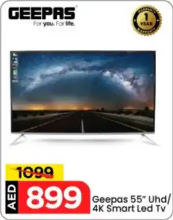 Mark & Save Geepas Uhd/ 4K Smart Led Tv offer