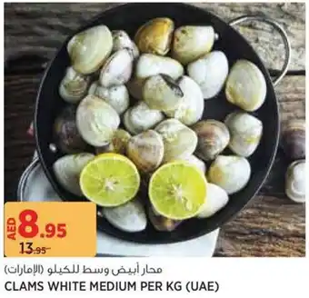 Géant Clams white medium offer
