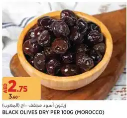 Géant Black olives dry offer