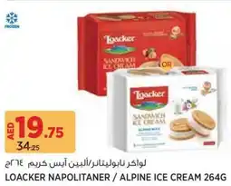 Géant Loacker napolitaner / alpine ice cream offer