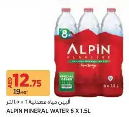 Géant Alpin mineral water offer
