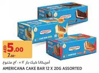 Géant Americana cake bar assorted offer