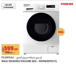 Géant Nikai washing machine NWM600FN F/L offer