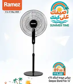 Ramez Geepas Stand Fan offer