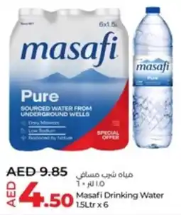 Lulu Hypermarket Masafi Drinking Water offer