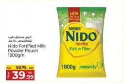 Kenz Hypermarket Nido Fortified Milk Powder Pouch offer