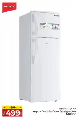 Kenz Hypermarket Impex Double Door Refrigerator NRF138 offer