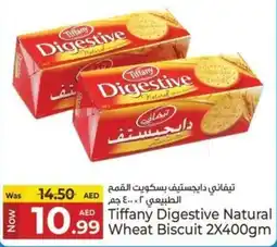 Kenz Hypermarket Tiffany Digestive Natural Wheat Biscuit offer