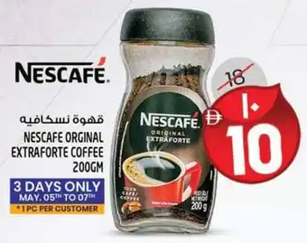 Safari Hypermarket Nescafe orginal extraforte coffee offer