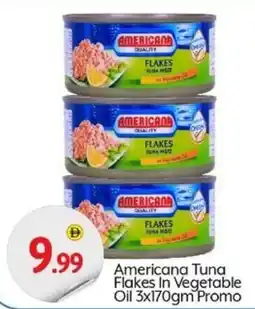 Bigmart Americana Tuna Flakes In Vegetable Oil offer