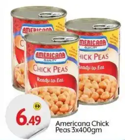 Bigmart Americana Chick Peas offer