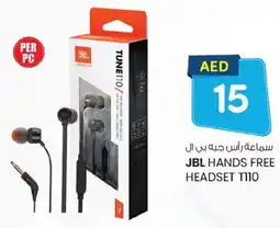 KM Trading JBL hands free headset T110 offer