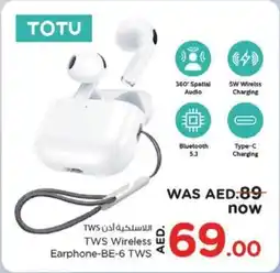 Nesto Totu TWS Wireless Earphone-BE-6 TWS offer
