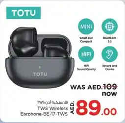 Nesto Totu TWS Wireless Earphone-BE-17-TWS offer