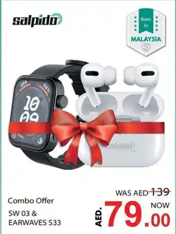 Nesto Salpido Combo Offer SW 03 & Earwaves S33 offer