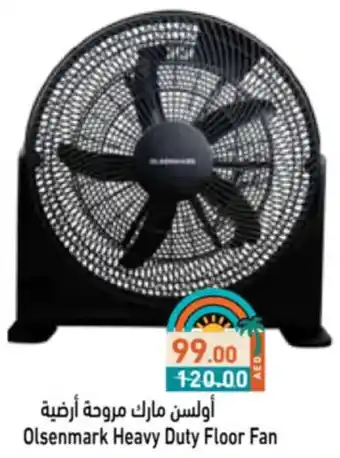 Aswaq Ramez Olsenmark Heavy Duty Floor Fan offer