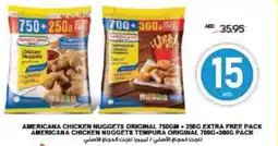 Spar Americana chicken nuggets original extra free pack americana chicken nuggets tempura original 700g-300g pack offer