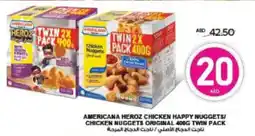 Spar Americana heroz chicken happy nuggets/ chicken nuggets original twin pack offer