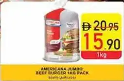 Safeer Market Americana jumbo beef burger pack offer