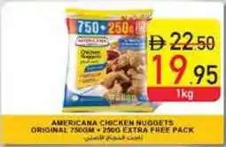 Safeer Market Americana chicken nuggets original extra free pack offer