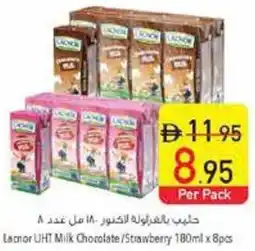 Safeer Market Lacnor UHT Milk Chocolate/Strawberry offer