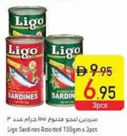 Safeer Market Ligo Sardines Assorted offer