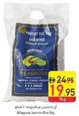 Safeer Market Milagrosa Jasmine Rice offer