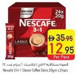 Safeer Market Nescafe 3 In 1 Classic Coffee Sticks offer