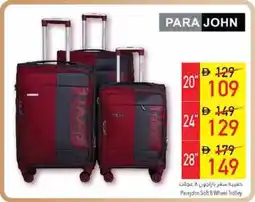 Safeer Market Parajohn Soft 8 Wheel Trolley offer