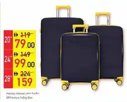 Safeer Market BR Premium Trolley Blue offer
