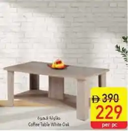 Safeer Market Coffee Table White Oak offer