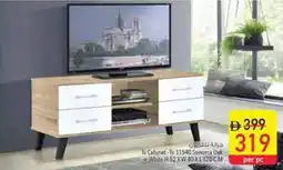 Safeer Market Tv Cabinet-Tv 11540 Sonoma Oak +White offer