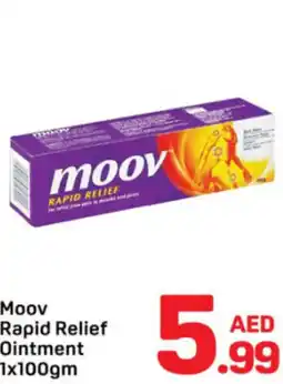 Day To Day Moov rapid relief ointment offer