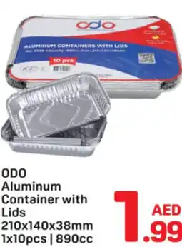 Day To Day ODO Aluminum Container with lids offer