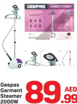 Day To Day Geepas Garment Steamer 2000W offer
