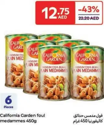 Carrefour California Garden foul medammes offer
