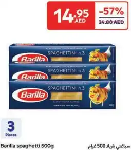 Carrefour Barilla spaghetti offer