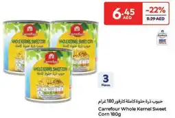 Carrefour Carrefour Whole Kernel Sweet Corn offer
