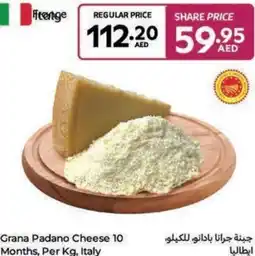 Carrefour Grana Padano Cheese 10 Months offer