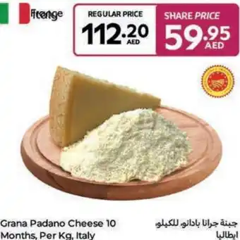 Carrefour Grana Padano Cheese 10 Months offer