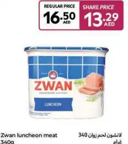 Carrefour Zwan luncheon meat offer