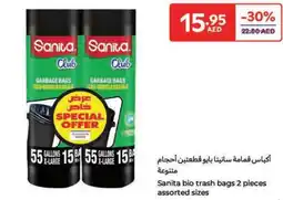 Carrefour Sanita bio trash bags offer