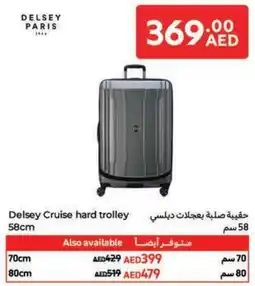 Carrefour Delsey Cruise hard trolley offer