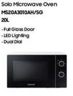 Carrefour Solo Microwave Oven MS20A3010AH/SG offer