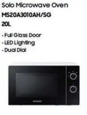 Carrefour Solo Microwave Oven MS20A3010AH/SG offer