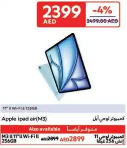 Carrefour Apple ipad air M3 offer