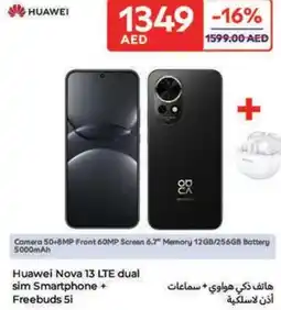 Carrefour Huawei Nova 13 LTE dual sim Smartphone + Freebuds Si offer