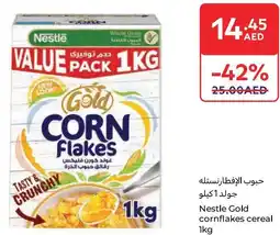 Carrefour Nestle Gold cornflakes cereal offer
